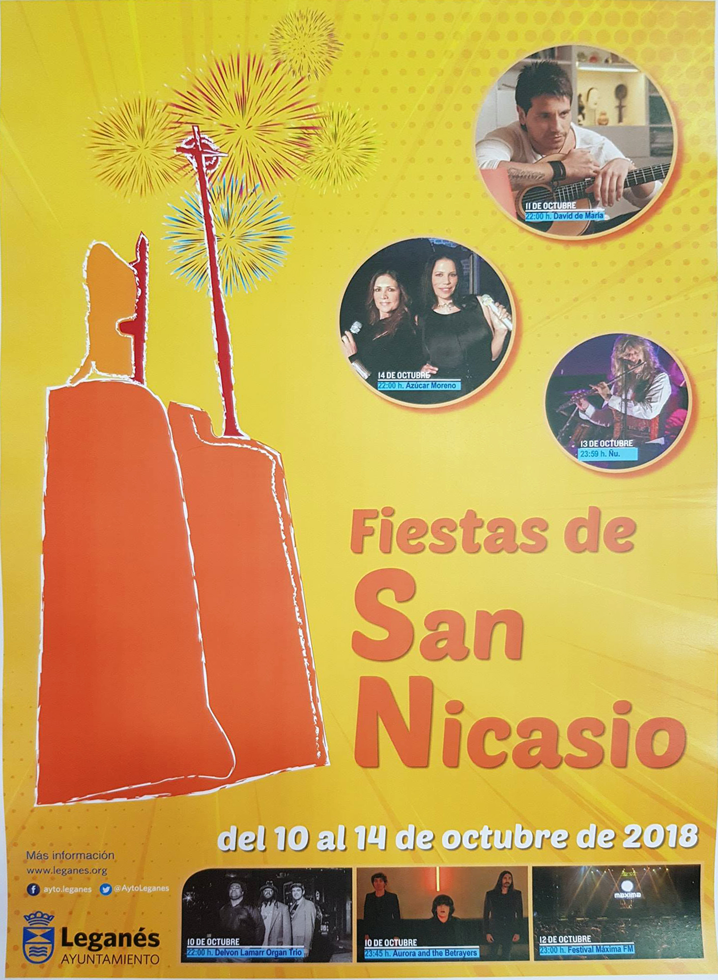 Fiestas patronales en honor a San Nicasio 2018 Leganés
